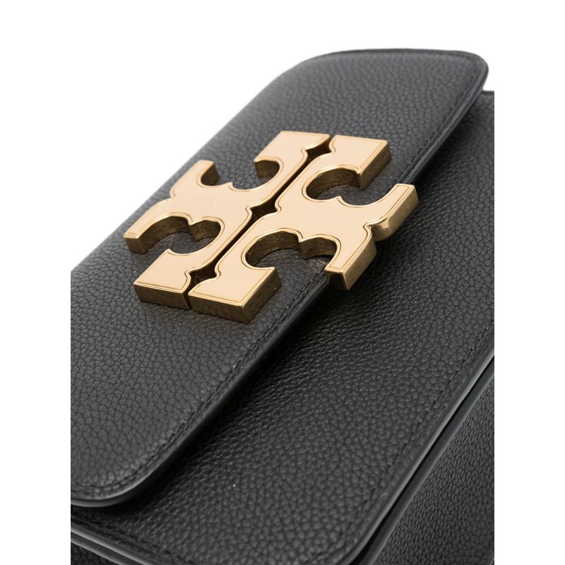 【TORY BURCH】雙T-LOGO小金磚包-黑色-2