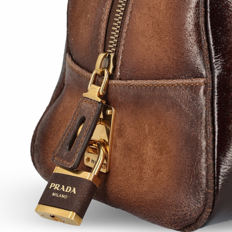 Prada 女士 拉鍊單肩包均碼碼35cm*16cm*20cm-3