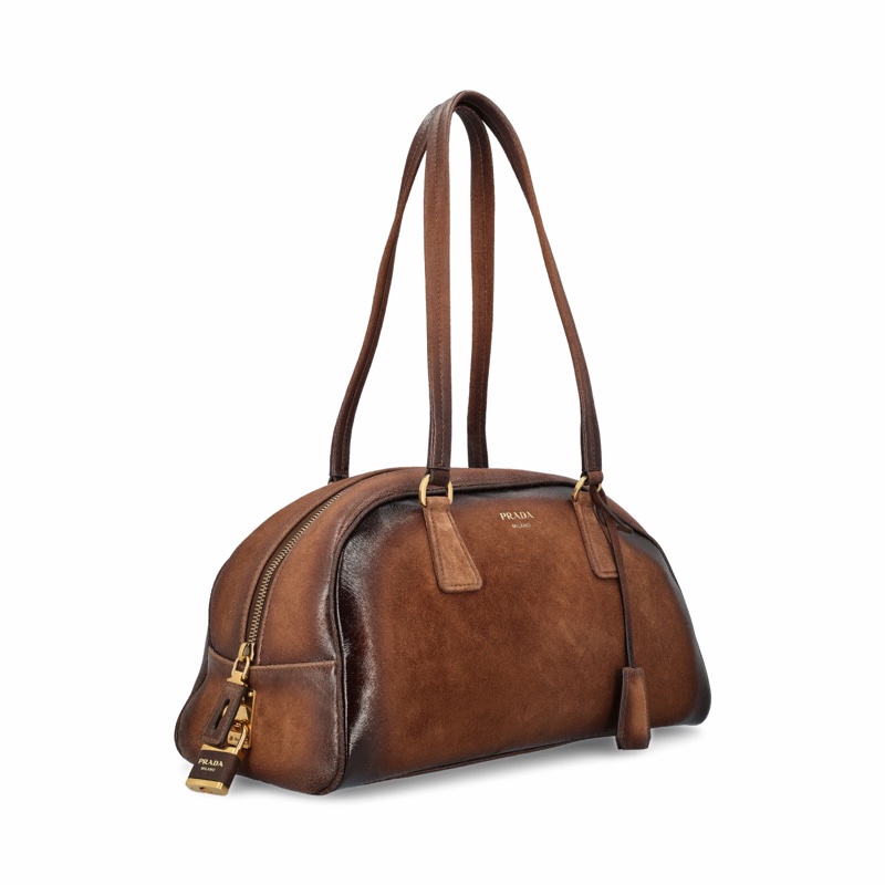 Prada 女士 拉鍊單肩包均碼碼35cm*16cm*20cm-4