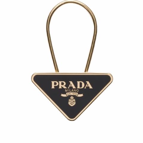 Prada 女士 徽標細節鑰匙扣均碼碼
