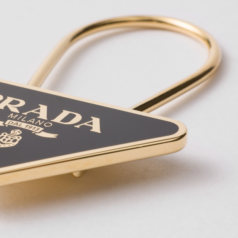 Prada 女士 徽標細節鑰匙扣均碼碼-1