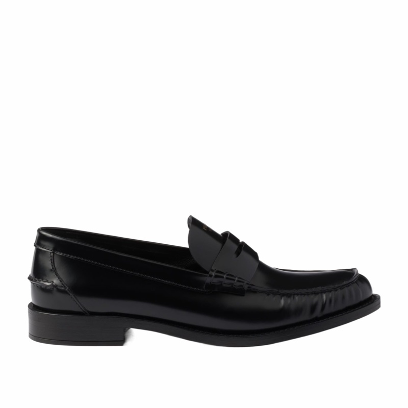 Prada 女士 亮面皮革樂福鞋35 35.5 36 36.5 37 37.5 38 38.5 39 39.5 40 40.5 41 42碼-1