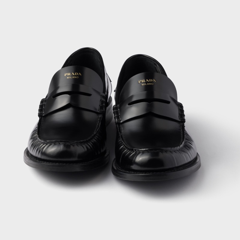 Prada 女士 亮面皮革樂福鞋35 35.5 36 36.5 37 37.5 38 38.5 39 39.5 40 40.5 41 42碼-5