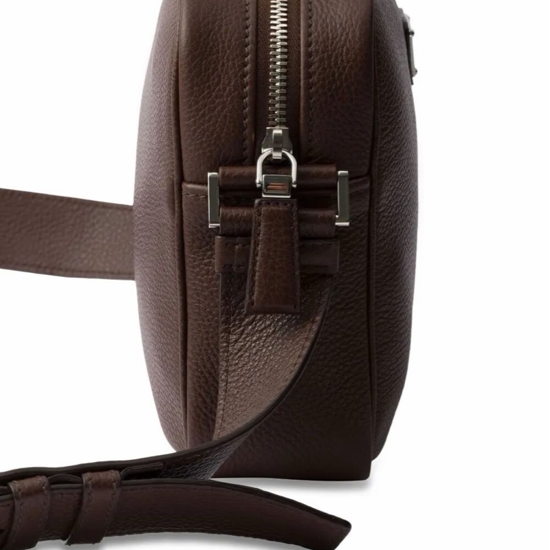 Prada 男士 拉鍊單肩包均碼碼18cm*7.5cm*25cm-6