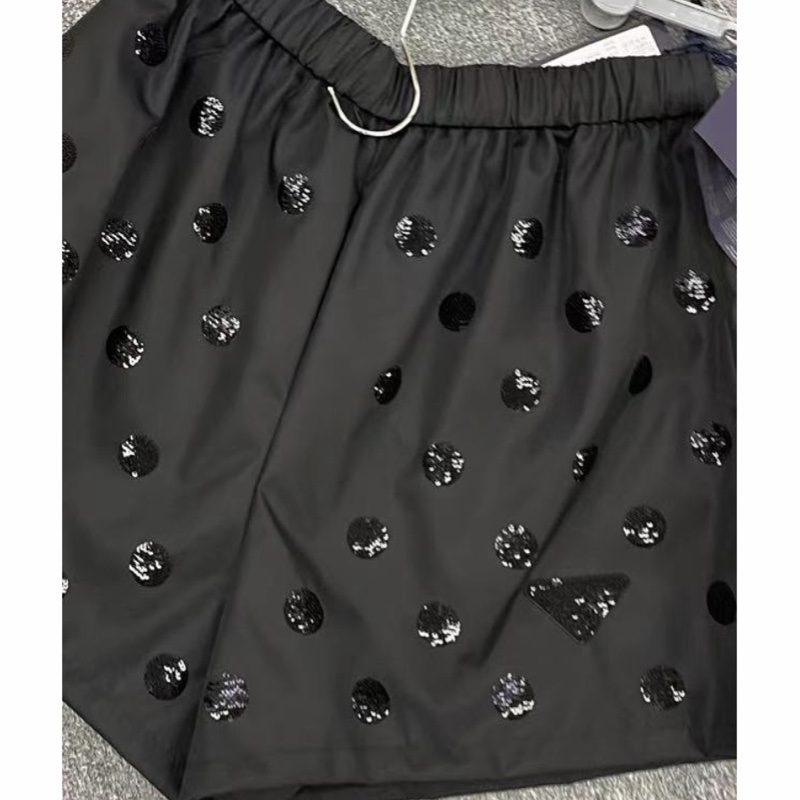 Prada 女士 亮片繡花短褲IT-38 IT-40 IT-42碼-2