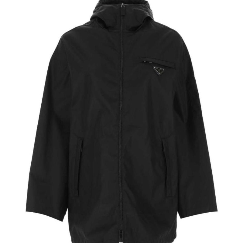 Prada 女士 徽標休閒夾克XS M碼-0