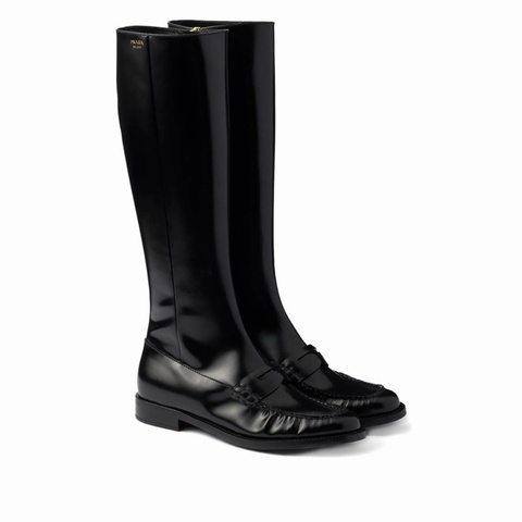 Prada 女士 圓頭長筒靴36 36.5 37 37.5 38 38.5 39 40 41碼