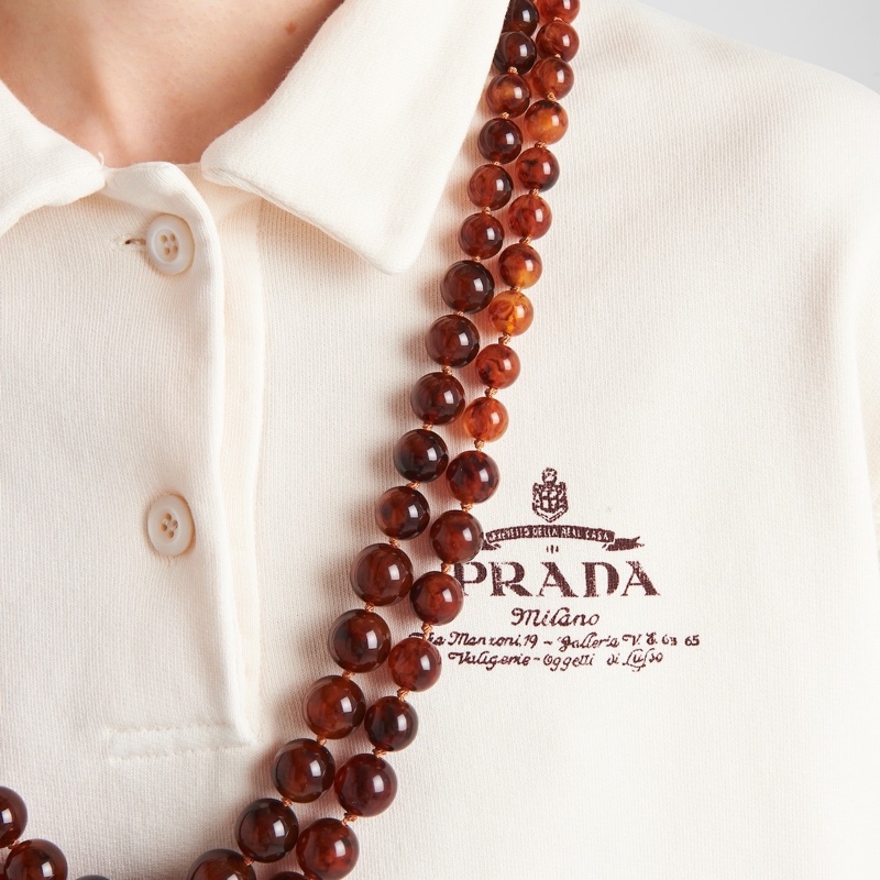 Prada 女士 徽標細節連衣裙XS S M L碼-4