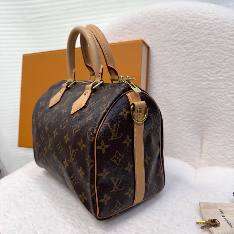 路易威登波士頓包LV原花speedy Bandoulière 25 M41113-11
