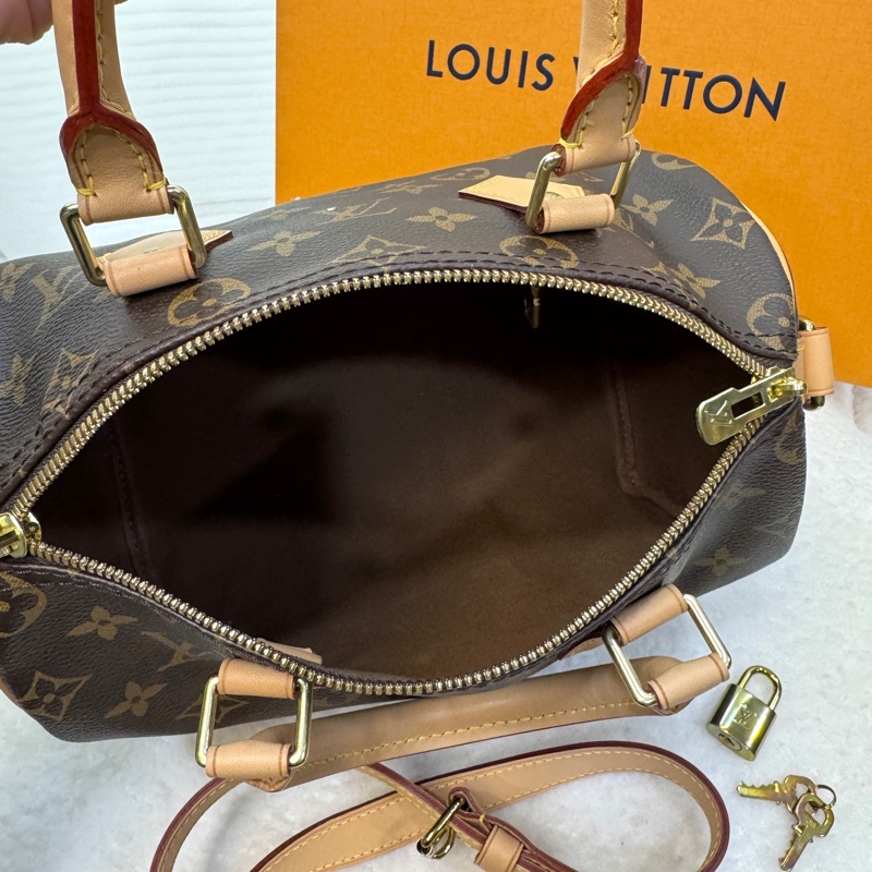 路易威登波士頓包LV原花speedy Bandoulière 25 M41113-14