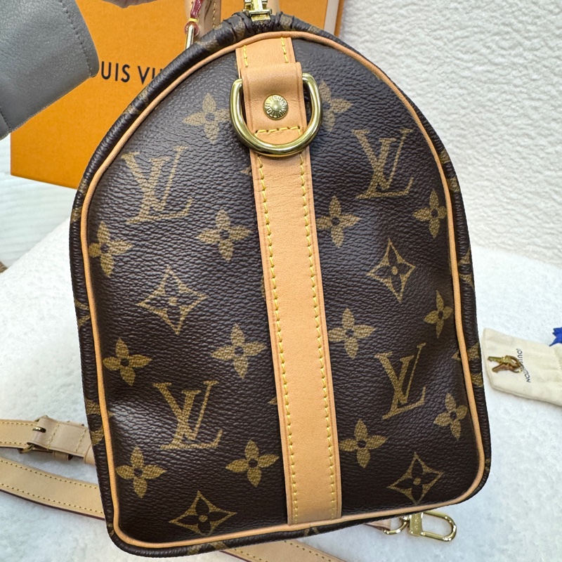 路易威登波士頓包LV原花speedy Bandoulière 25 M41113-28