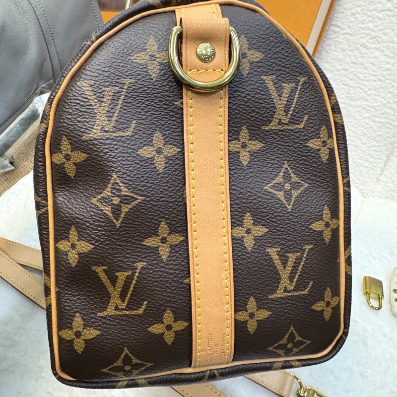 路易威登波士頓包LV原花speedy Bandoulière 25 M41113-29