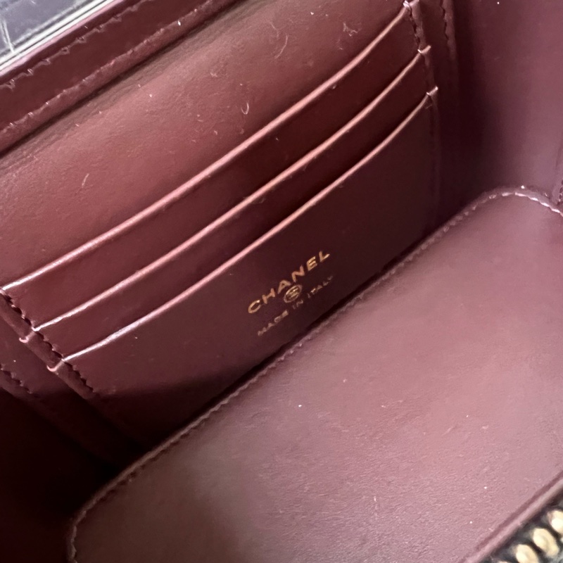 ෆ Chanel盒子包 化妝盒包🈶購證-12