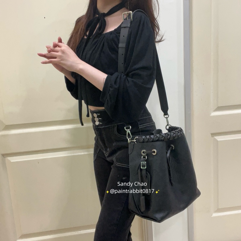 ෆ LV Muria月光女神編織手把水桶包🈶購證 ✨發亮包-3