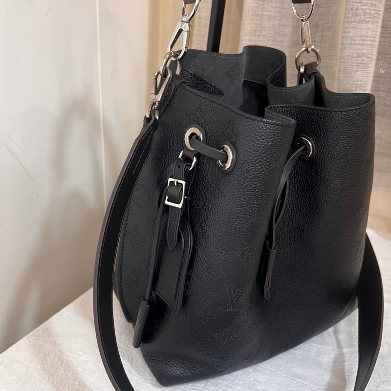 ෆ LV Muria月光女神編織手把水桶包🈶購證 ✨發亮包-9