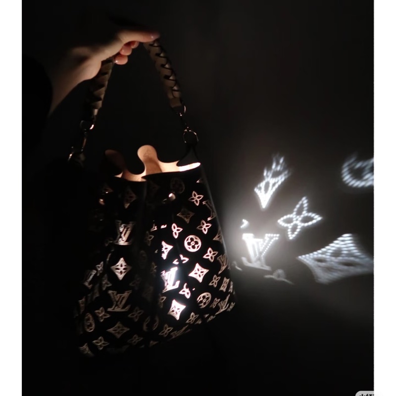 ෆ LV Muria月光女神編織手把水桶包🈶購證 ✨發亮包-23