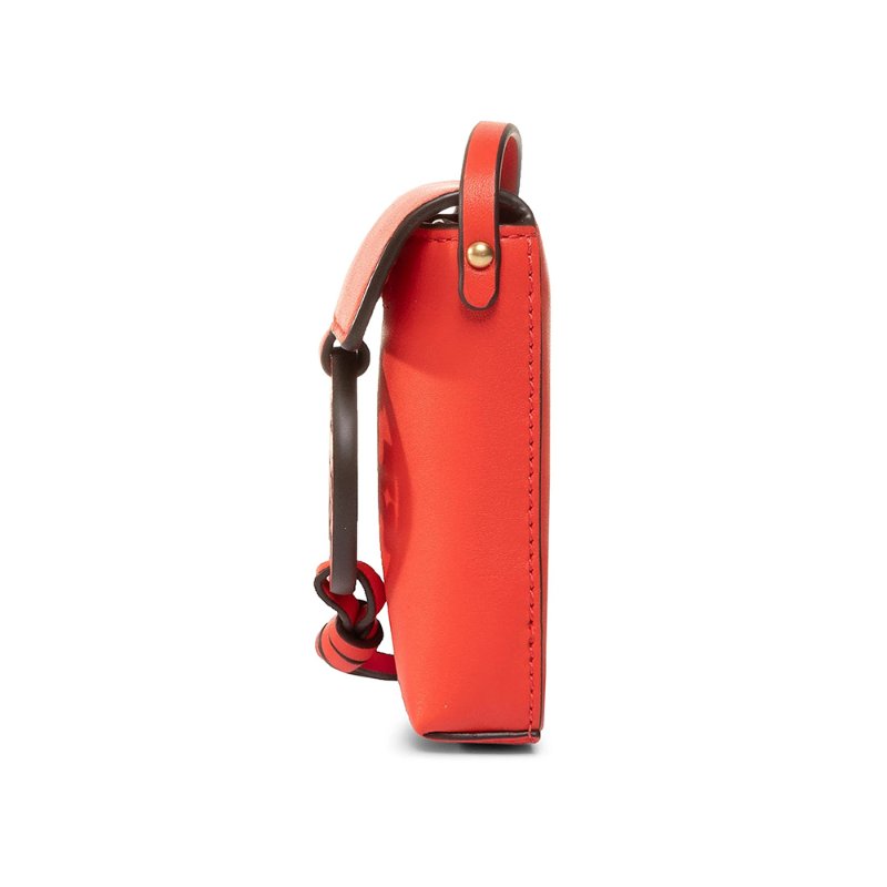 【TORY BURCH】雙T-LOGO皮革小包-紅色-2