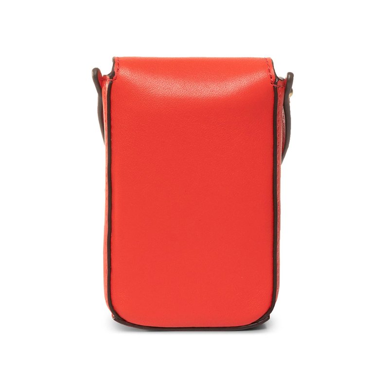 【TORY BURCH】雙T-LOGO皮革小包-紅色-3