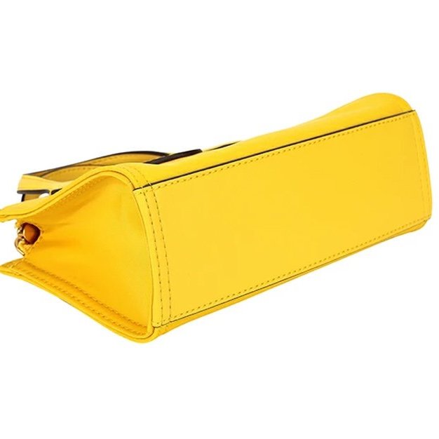 【TORY BURCH】尼龍迷你托特包/兩用包-黃-3