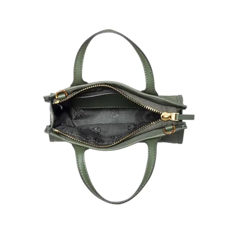 【TORY BURCH】尼龍迷你托特包/兩用包-軍綠-1