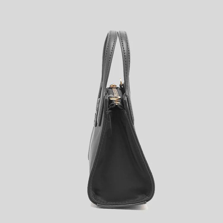 【TORY BURCH】尼龍迷你托特包/兩用包-黑-4