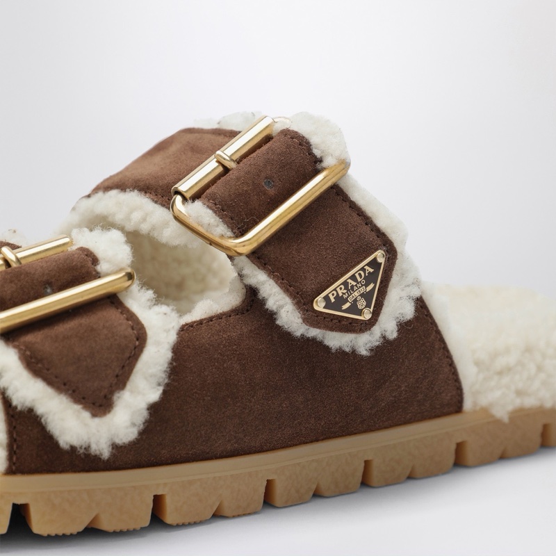 Prada 女士 圓頭平底拖鞋36 37 37.5 38 38.5 39碼-3