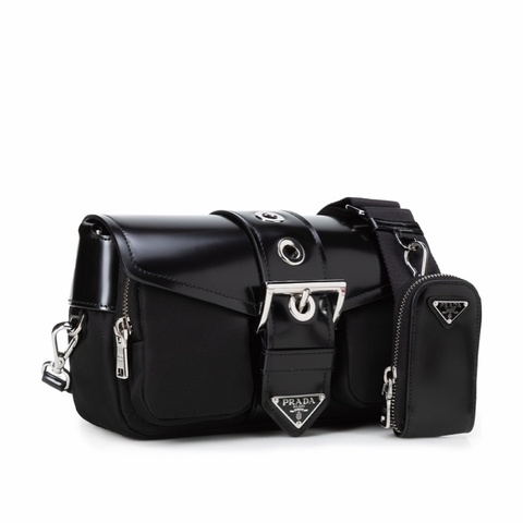 Prada 女士 三角標誌單肩包均碼碼24cm*7cm*12cm