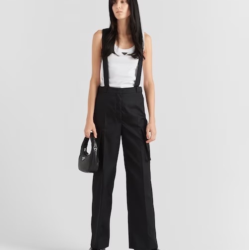 Prada 女士 logo迷你單肩包均碼碼常規、21cm*6.5cm*12.5cm-3