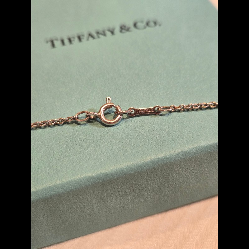 Tiffany & Co. Elsa Peretti Open Heart 925純銀愛心項鍊-7