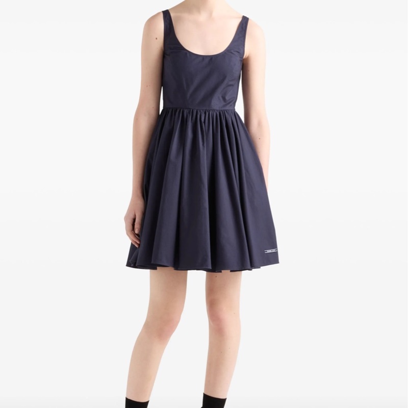 Prada 女士 棉質帆布連衣裙IT-36 IT-38 IT-40 IT-42 IT-44碼-0