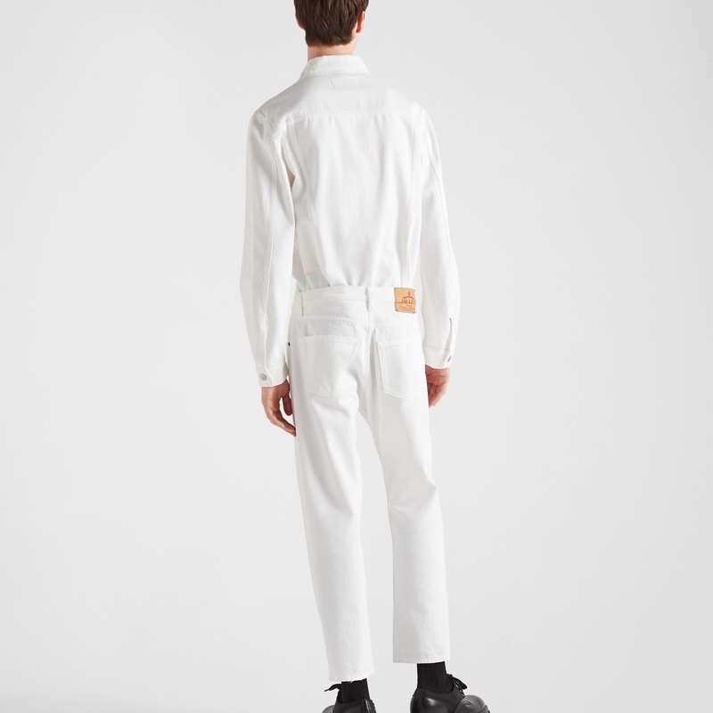 Prada 男士 長袖紐扣牛仔外套L碼-1