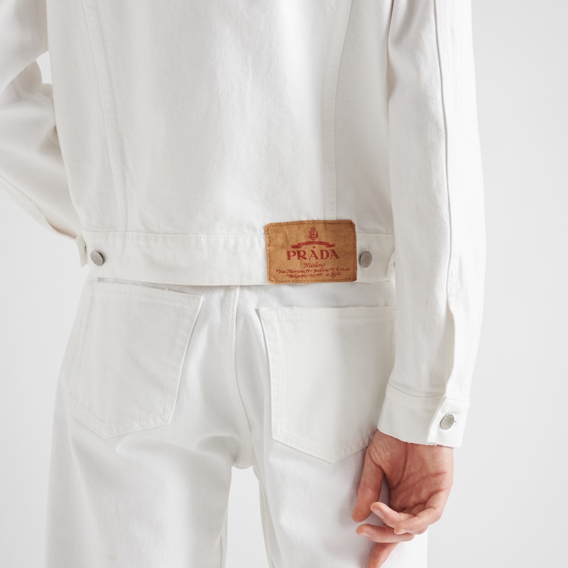 Prada 男士 長袖紐扣牛仔外套L碼-3