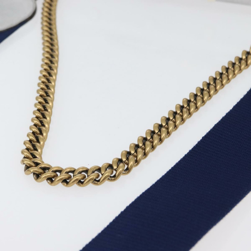 【日本直送】GUCCI 竹節鏈條 Broadway 單肩包 皮革 2way 銀色 453778 正品 ka2490V-6