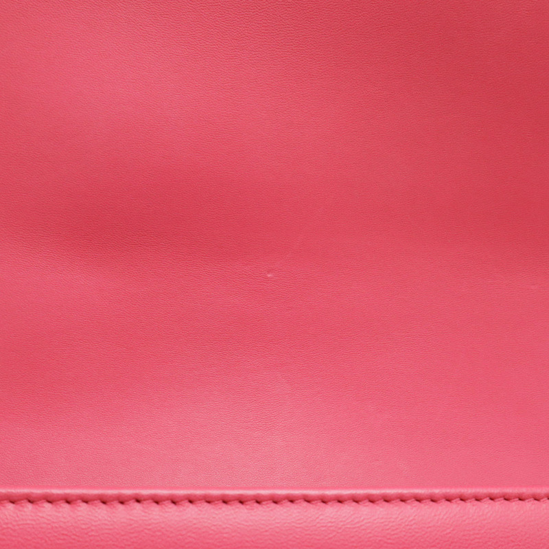 香奈兒 Boy Chanel 25 Matelasse Coco Mark 鏈條肩背包,玫紅色皮革款 (A67066)-6