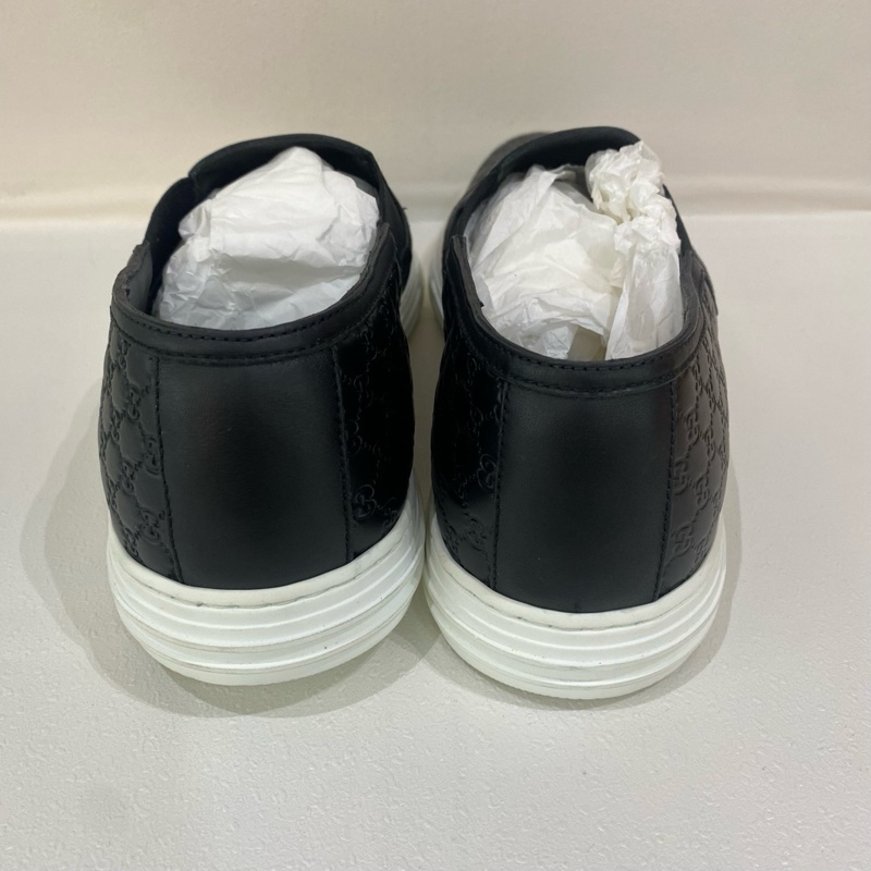 Gucci古馳黑色純皮一腳蹬男鞋休閒鞋,尺碼9碼半,有盒子-2