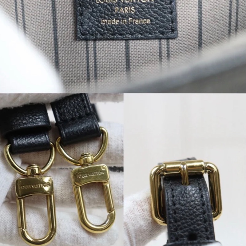 「JL精品代購」 98新 LV 黑金Metis壓紋郵差包 ic 芯片款-10