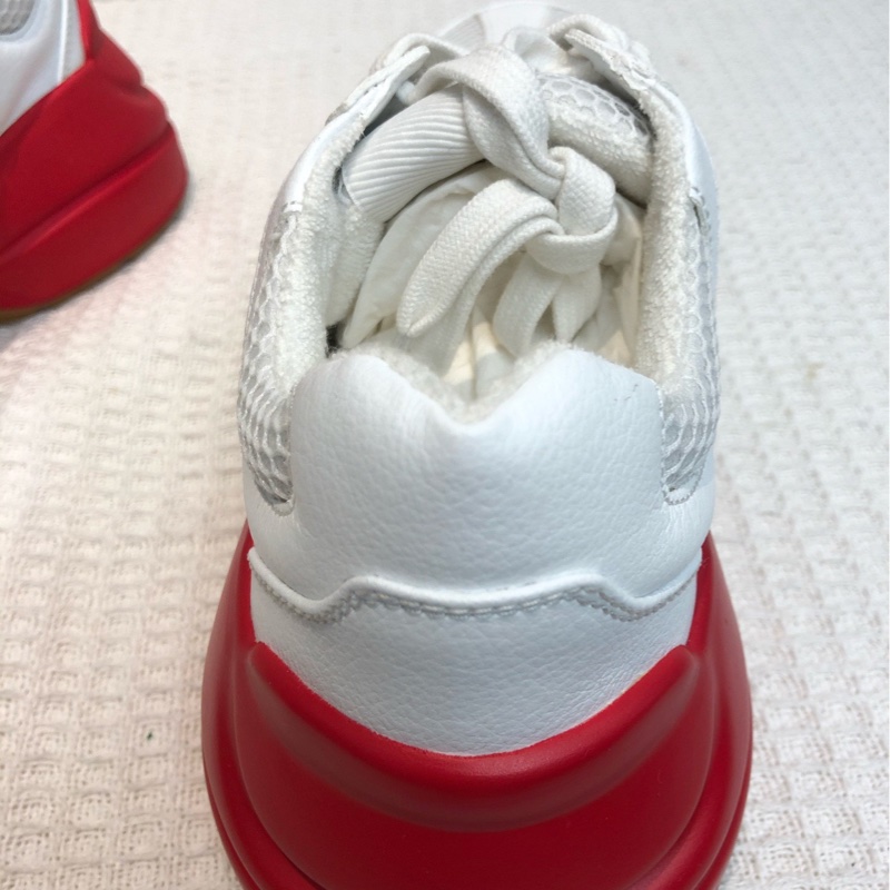 Gucci/古弛紅綠條老爹鞋,尺碼35碼,自帶5cm增高-6