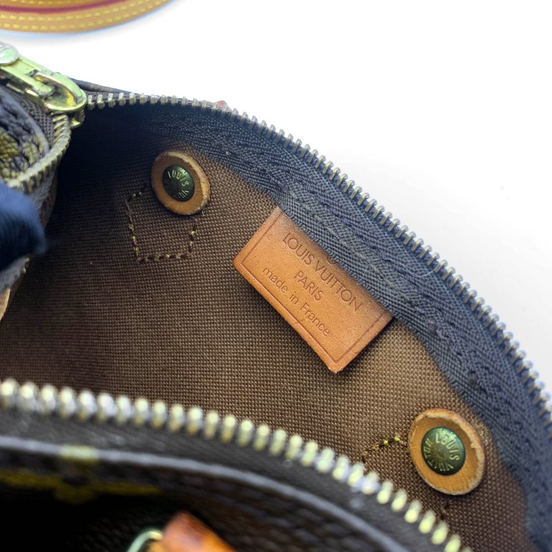 Louis Vuitton 經典老花speedy mini,LV,路易威登Nano小廢包,波士頓包,現貨,真品,免運-24