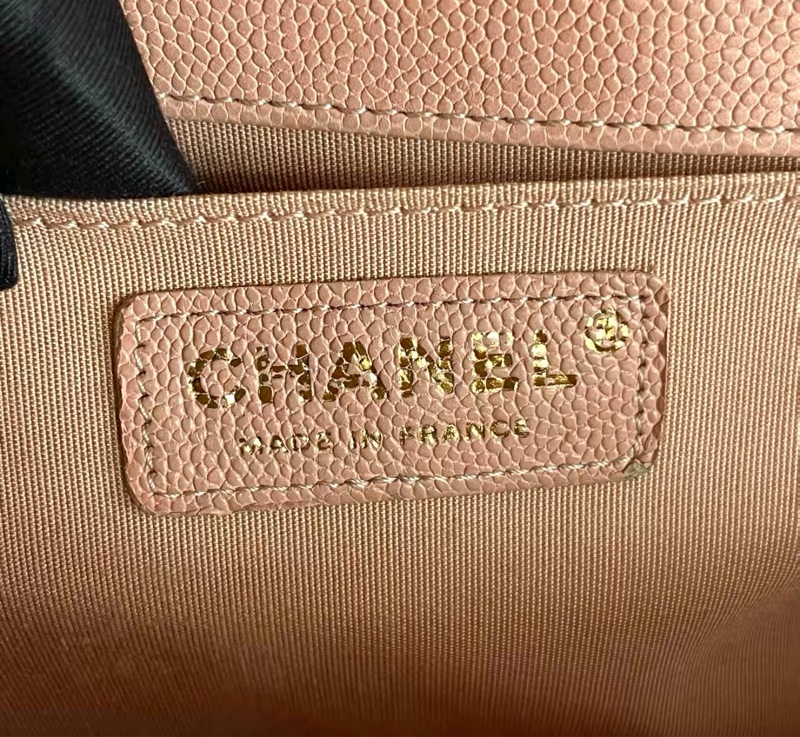 【97新 ✨ 全網最低價！】絕版難求 Chanel香奈兒 leboy 中號 櫻花粉色牛皮 金扣 單肩包 鏈條斜挎包 （下單前先詢問庫存❗️）-9