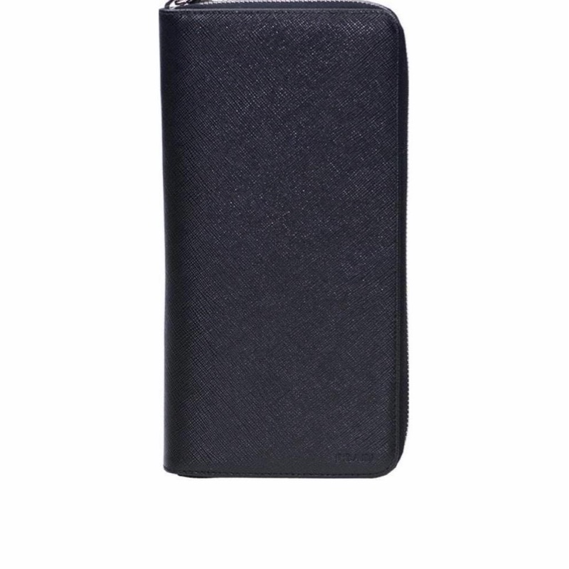 Prada 男士 全拉鍊錢包均碼碼12cm*2cm*23cm-5