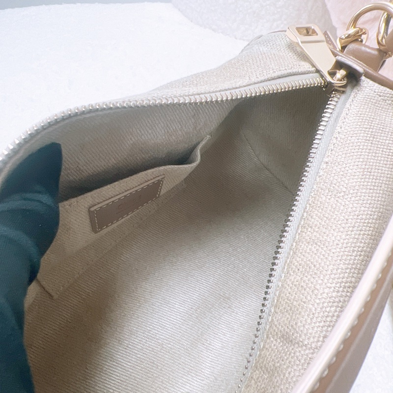 Chloe woody tube 裸粉色圓筒包-14