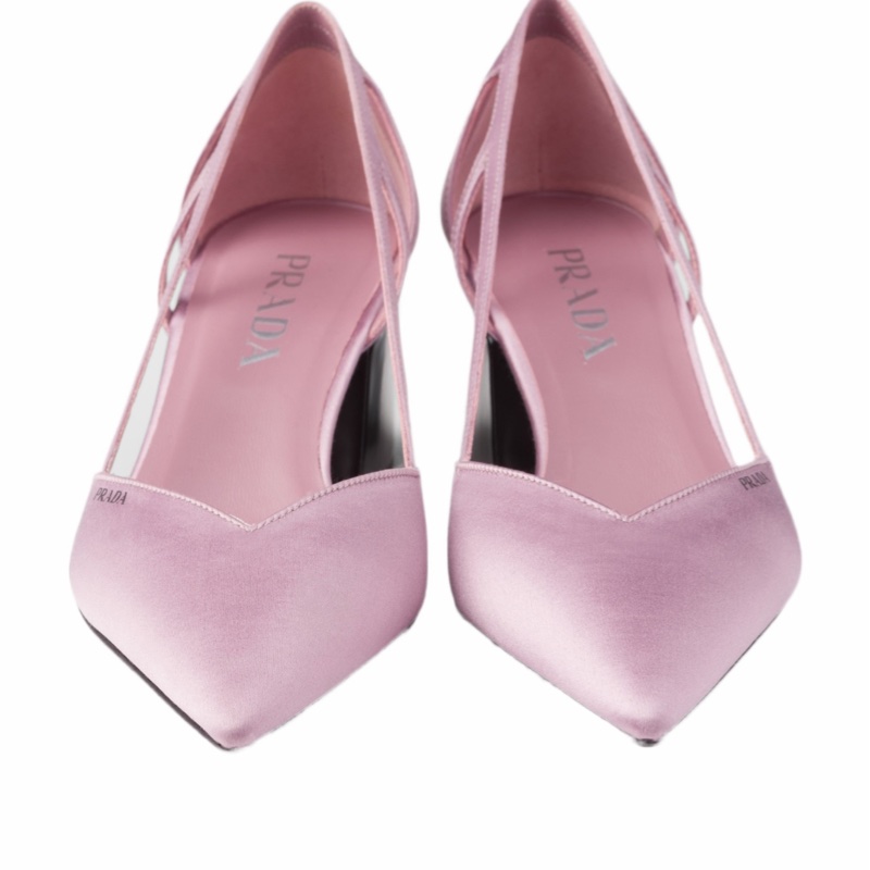 Prada 女士 緞面高跟鞋36 37 38 39 40碼跟高: 5.5cm-3