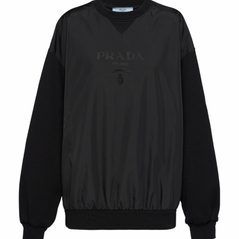 Prada 女士 徽標套頭衛衣XS S M L碼
