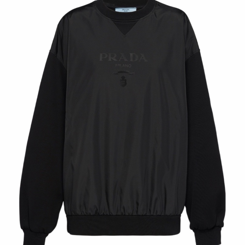 Prada 女士 徽標套頭衛衣XS S M L碼-0