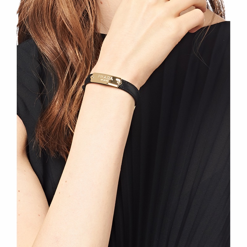 Prada 女士 徽標手環S M碼寬:1cm-3