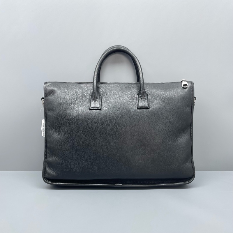 LOEWE羅意威大號黑色公文包 缺肩帶 41*30*8cm-1