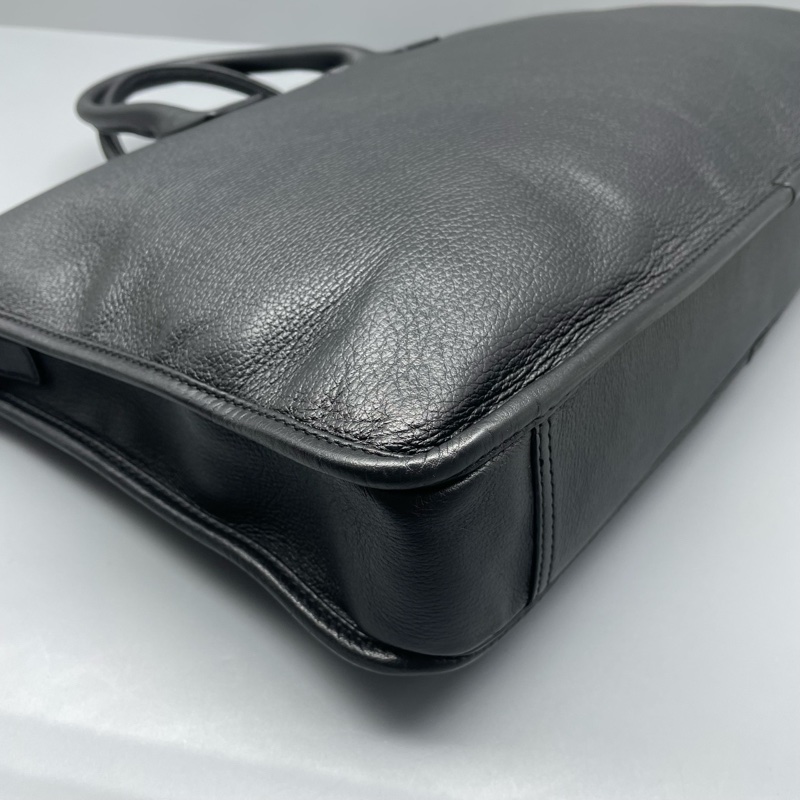 LOEWE羅意威大號黑色公文包 缺肩帶 41*30*8cm-3