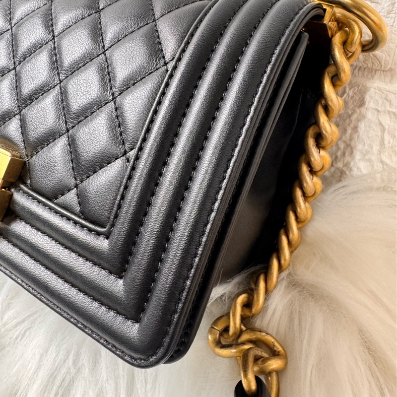 Boy 小牛皮及金色金屬20(晶片-5