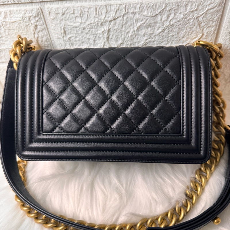 Boy 小牛皮及金色金屬20(晶片-11