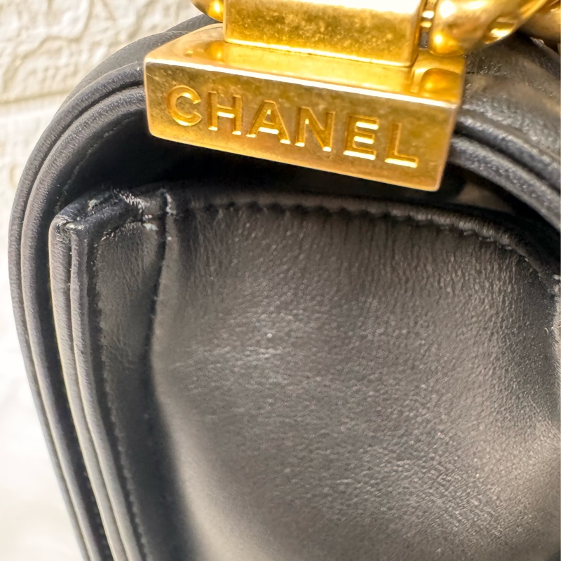 Boy 小牛皮及金色金屬20(晶片-16